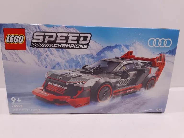 LEGO SPEED CHAMPIONS 76921 WYŚCIGOWE AUDI S1 E-TRON USZKODZONE PUDEŁKO