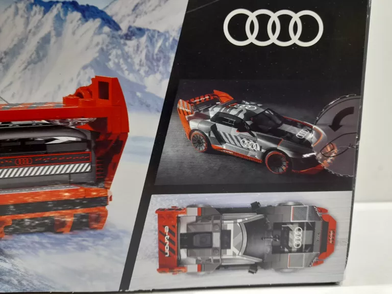 LEGO SPEED CHAMPIONS 76921 WYŚCIGOWE AUDI S1 E-TRON USZKODZONE PUDEŁKO
