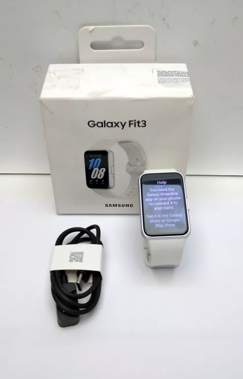 SMARTWATCH SAMSUNG GALAXY FIT3 SREBRNY