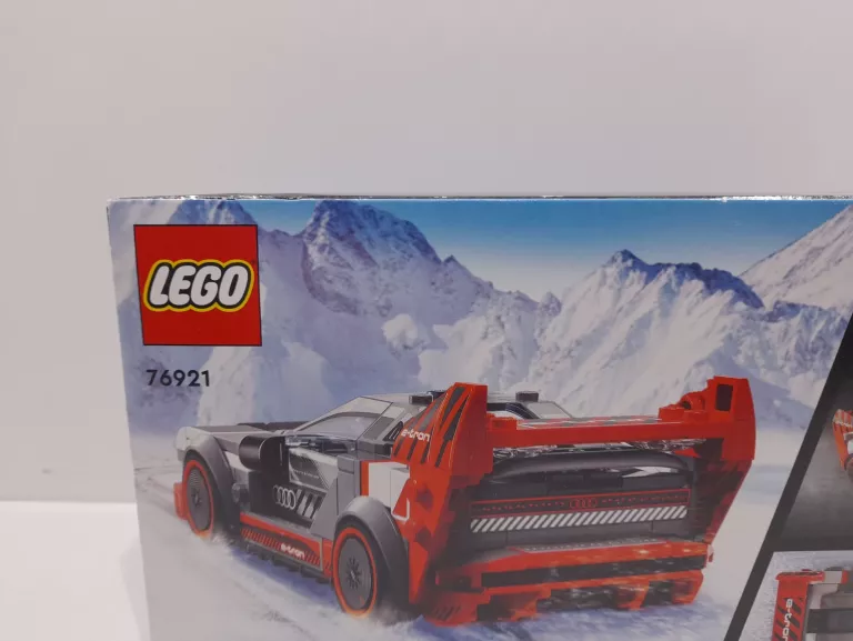 LEGO SPEED CHAMPIONS 76921 WYŚCIGOWE AUDI S1 E-TRON USZKODZONE PUDEŁKO