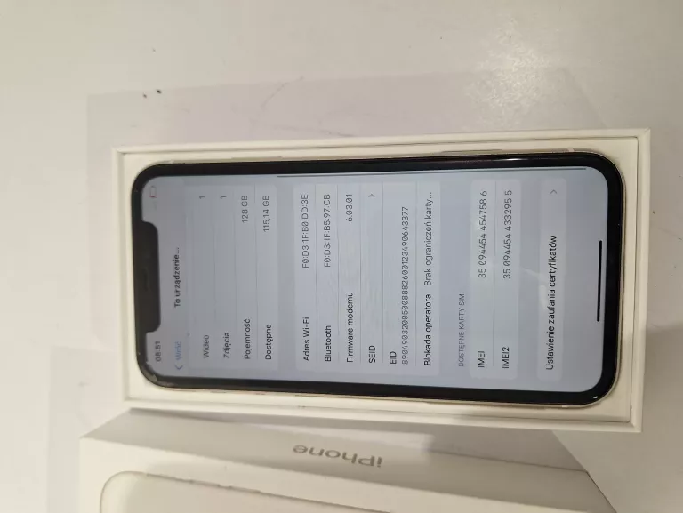 TELEFON  IPHONE 11 128GB BATERIA 88%