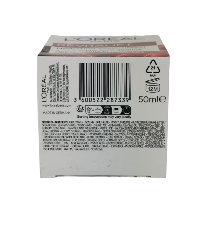 L'ORÉAL PARIS REVITALIFT HYDRATING CREAM DAY 50ML