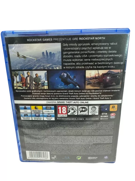 GRA NA PS4 GTA V