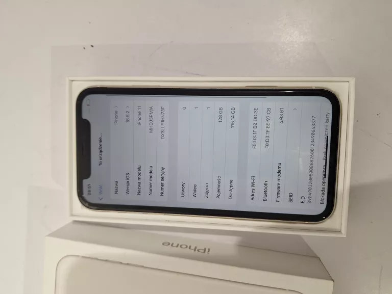TELEFON  IPHONE 11 128GB BATERIA 88%