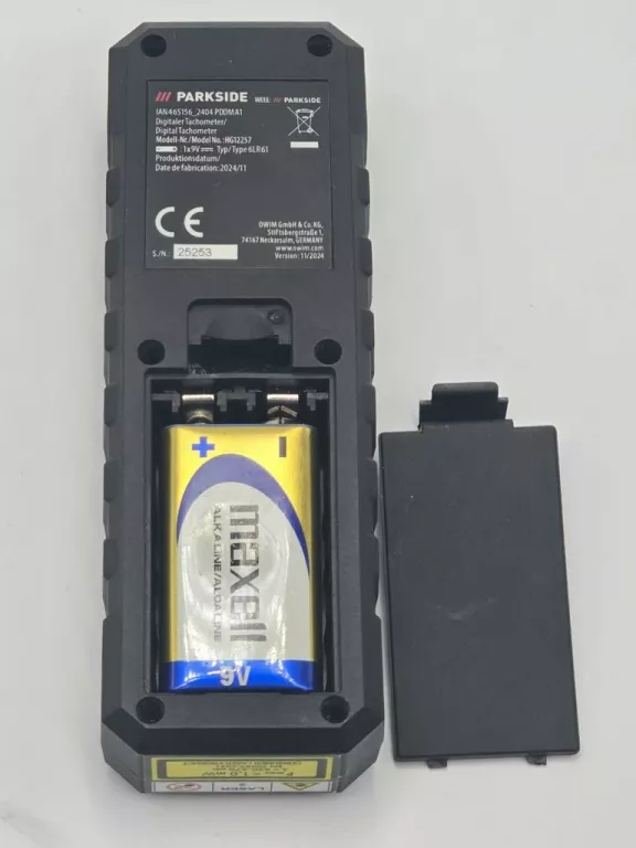 TACHOMETER PARKSIDE PDDM A1 PUDEŁKO