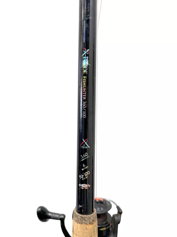 WĘDKA MIKADO XPLODE 360/100 + KOŁOWROTEK MIKADO