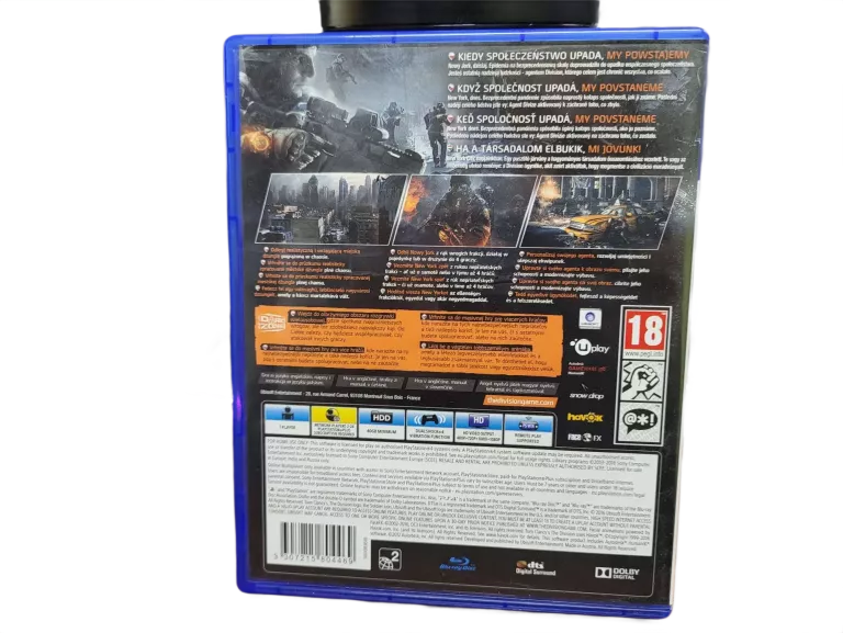 GRA PS4 TOM CLANCYS THE DIVISION