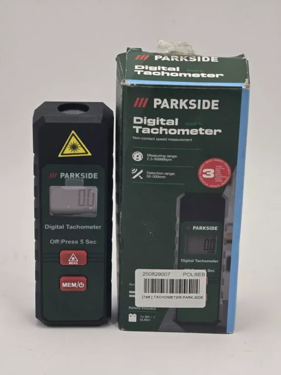 TACHOMETER PARKSIDE PDDM A1 PUDEŁKO