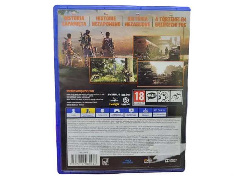 GRA PS4 THE DIVISION 2