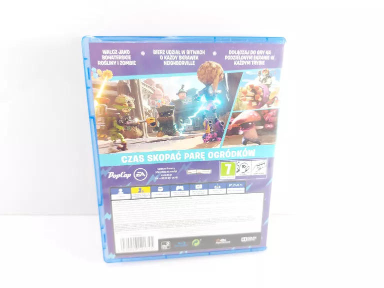 PLANTS VS ZOMBIES: BATTLE FOR NEIGHBORVILLE PLAYSTATION 4 (PS4) PUDEŁKOWA
