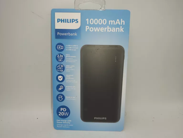 POWERBANK PHILIPS 10000 MAH