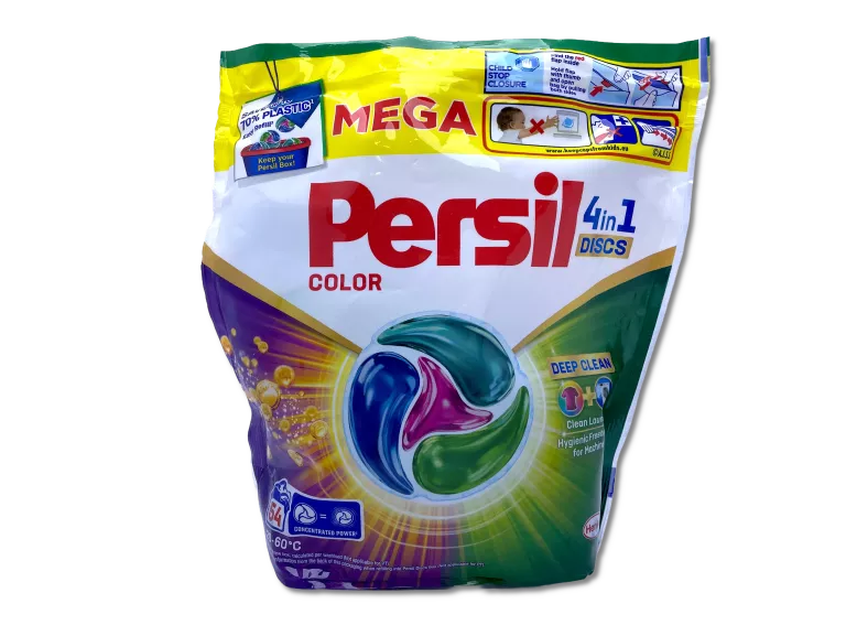KAPSUŁKI DO PRANIA PERSIL DISCS 4 IN 1 COLOR 54SZT