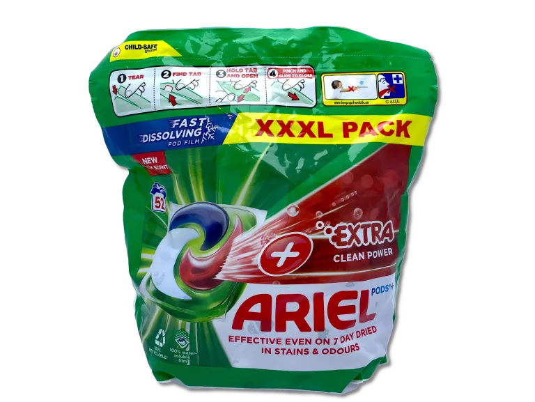 KAPSUŁKI DO PRANIA ARIEL EXTRA 52SZT