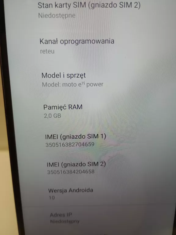 TELEFON MOTO E7I POWER 2/32GB