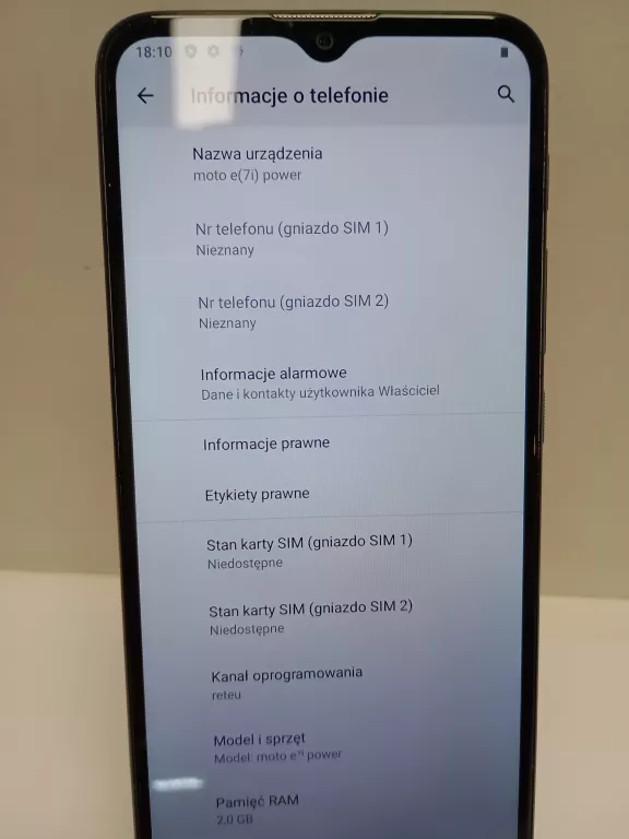 TELEFON MOTO E7I POWER 2/32GB