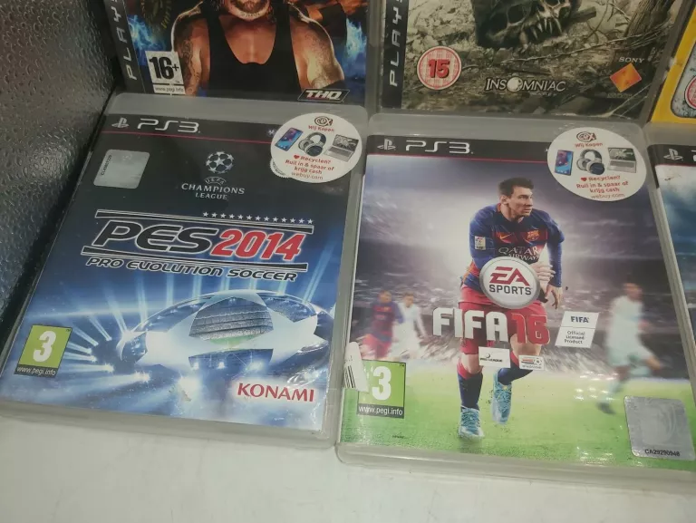 ZESTAW 8 GIER NA PS3: RESIDENT EVIL 5, UNCHARTED, KILLZONE 3, RESISTANCE!