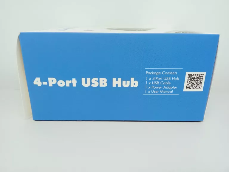 LOGILINK UA0085 HUB 4-PORTOWY Z ZASILACZEM CZARNY