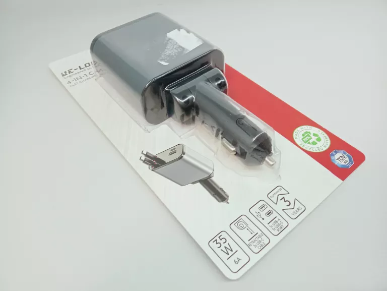 ŁADOWARKA SAMOCHODOWA , USB TYP C RE-LOAD 1 MAH