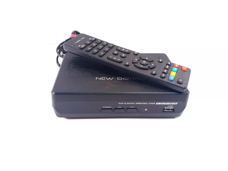 DEKODER DVBT NEW DIGITAL T2 265 HD + PILOT