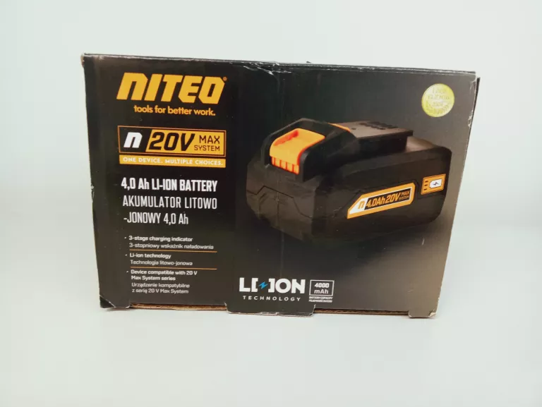 NITEO AKUMULATOR 20V/2,5AH TTTV20-2.5