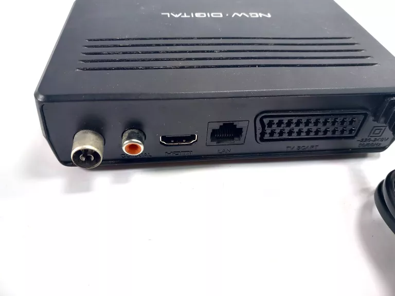 DEKODER DVBT NEW DIGITAL T2 265 HD + PILOT