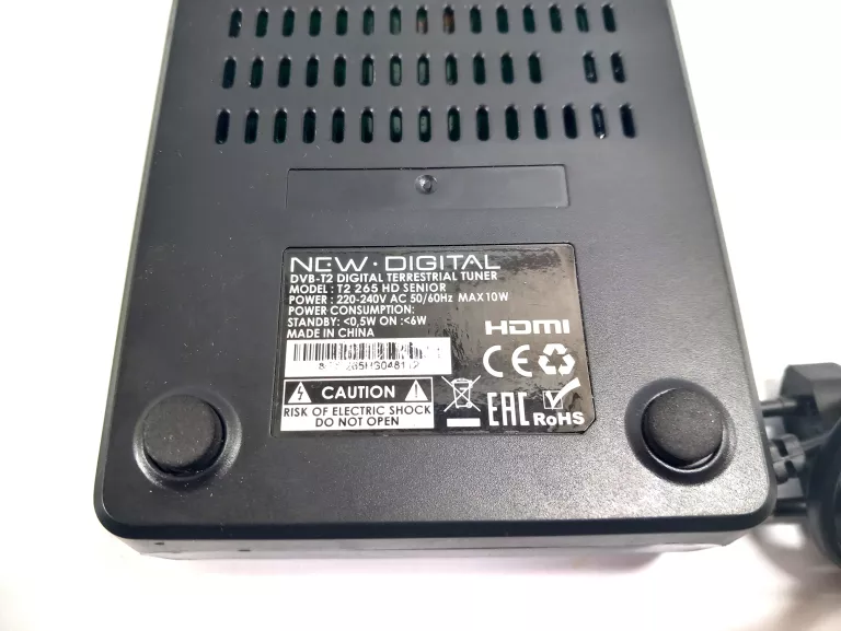 DEKODER DVBT NEW DIGITAL T2 265 HD + PILOT