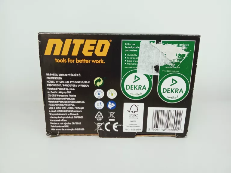 NITEO AKUMULATOR 20V/2,5AH TTTV20-2.5