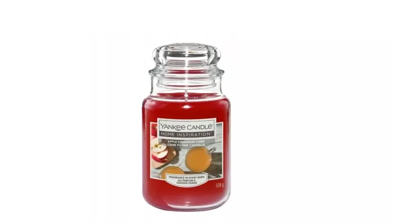 YANKEE CANDLE HOME INSPIRATION APPLE CINNAMON CIDER 538G.