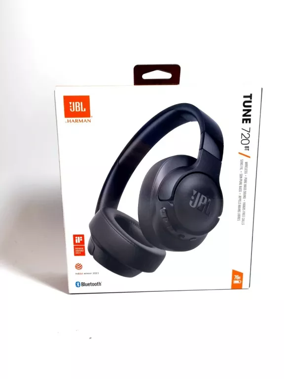 NAUSZNE SŁUCHAWKI BEZPRZEWODOWE JBL TUNE 720BT