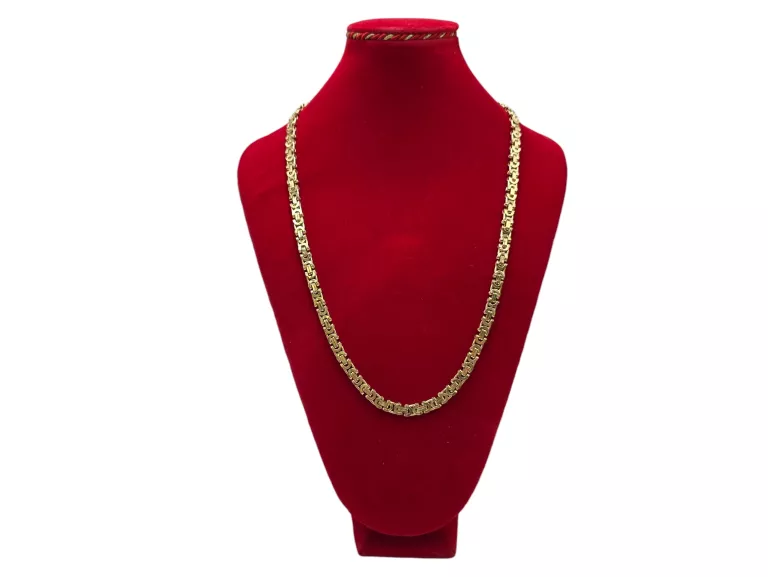 OKAZAŁY ZŁOTY ŁAŃCUCH EURO 25,22G 62CM