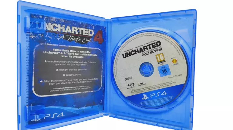 GRA PS4 UNCHARTED THE NATHAN DRAKE COLLECTION