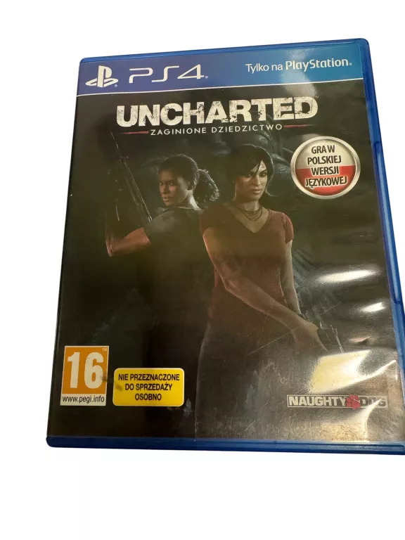 GRA NA PS4 UNCHARTED ZAGINIONE DZIEDZICTWO