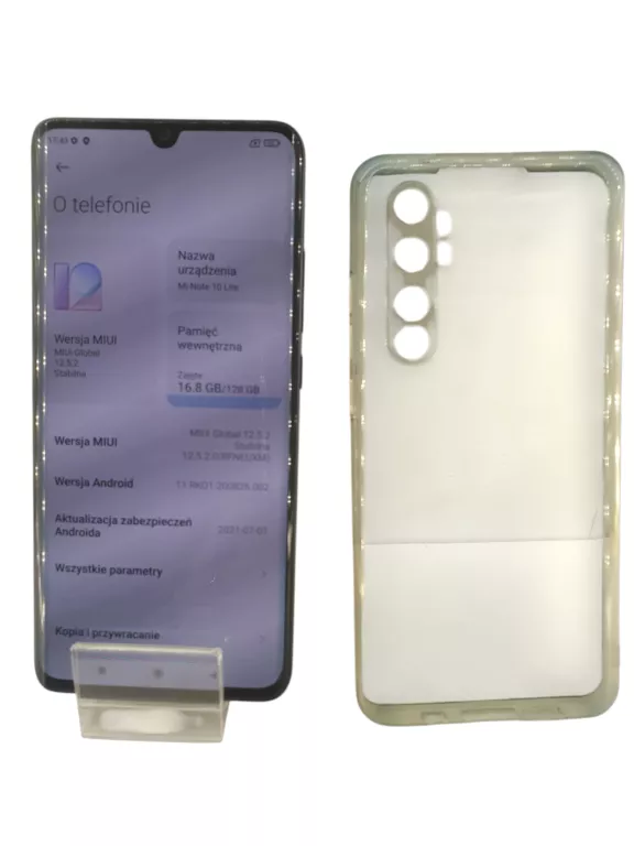 SMARTFON XIAOMI MI NOTE 10 LITE 6GB/128GB
