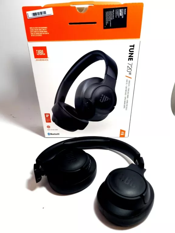 NAUSZNE SŁUCHAWKI BEZPRZEWODOWE JBL TUNE 720BT