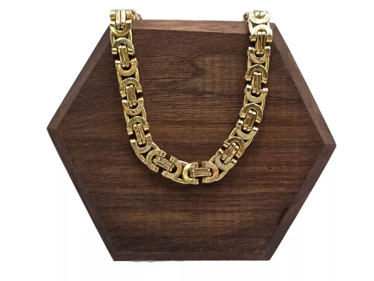 OKAZAŁY ZŁOTY ŁAŃCUCH EURO 25,22G 62CM