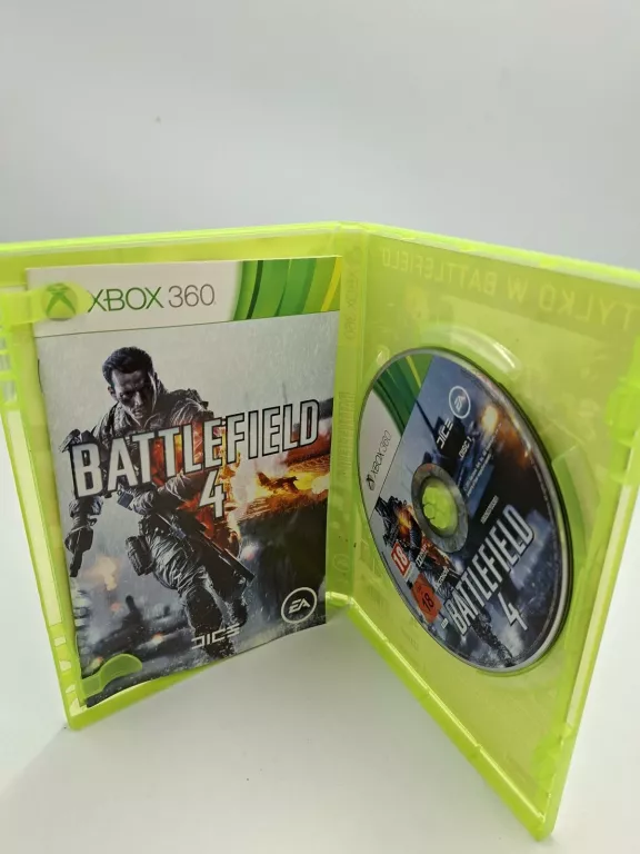 GRA BATTLEFIELD 4 X360 STRZELANKA POLSKI DUBBING XBOX 360