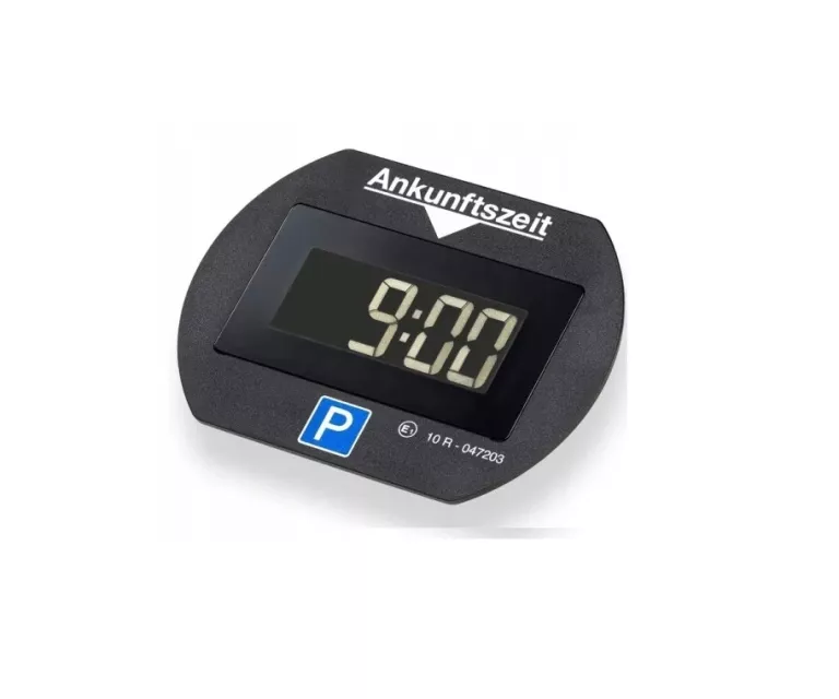 ELEKTRONICZNA TARCZA CZUJNIK PARKOWANIA ANKUNFTSZEIT 10R-047203 CZARNA 1SZ
