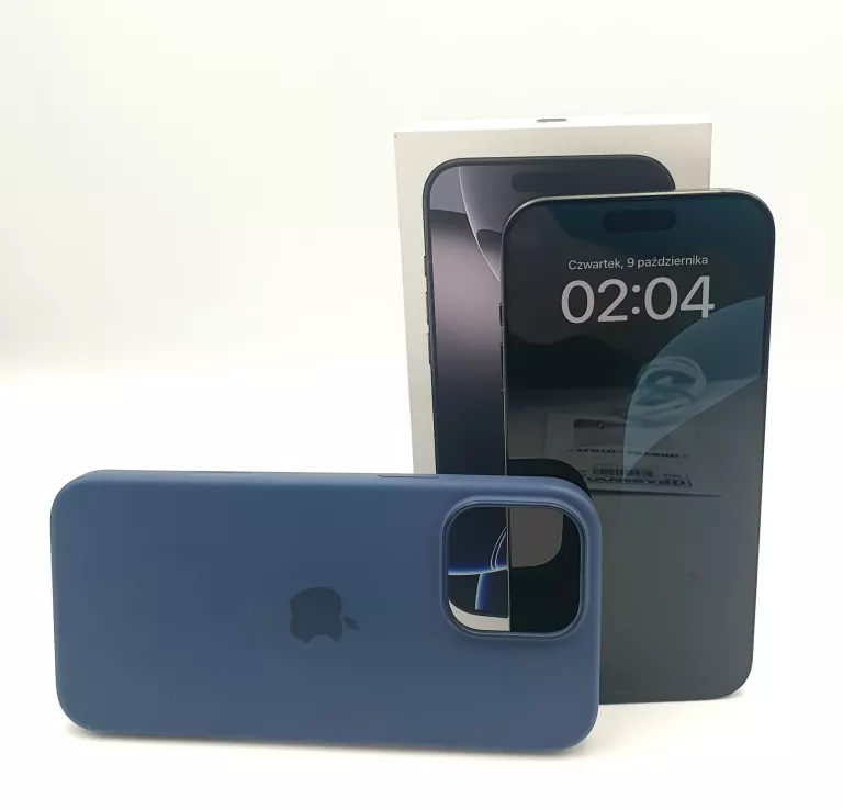 TELEFON IPHONE 16 PRO MAX 256GB CZARNY BAT.100% KOMPLET GWARANCJA