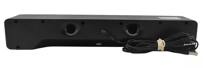 GŁOŚNIK SOUDBAR KOMPUTEROWY USB MINI JACK 3.5 MM CZARNY