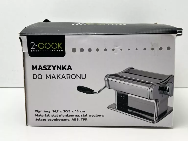MASZYNKA RĘCZNA DO MAKARONU I CIASTA 2COOK