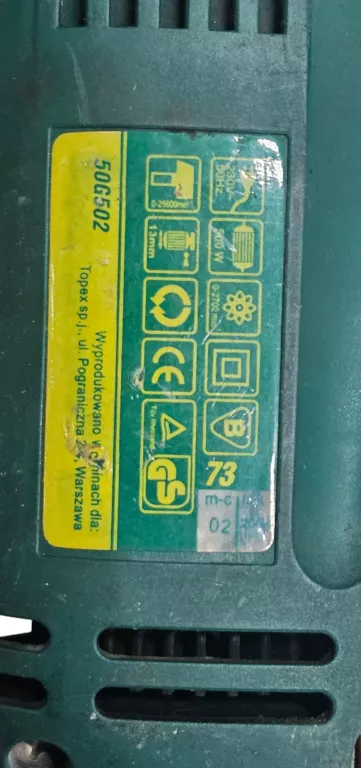 WIERTARKA TOPEX 50G502 / 500W B/N