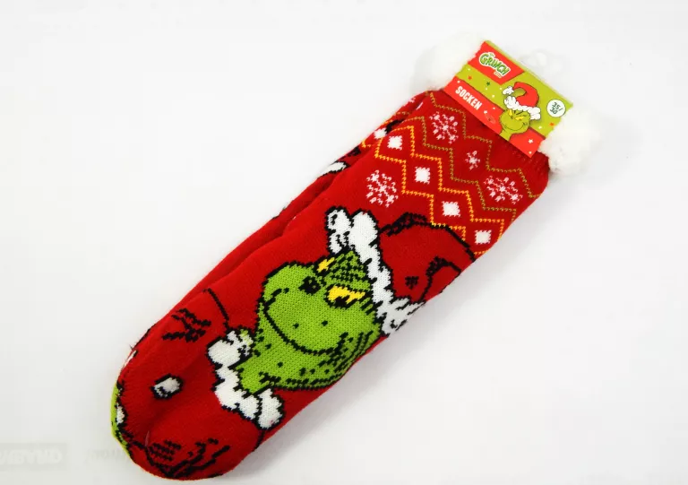 SKARPETY GRINCH CZERWONE R:35/38