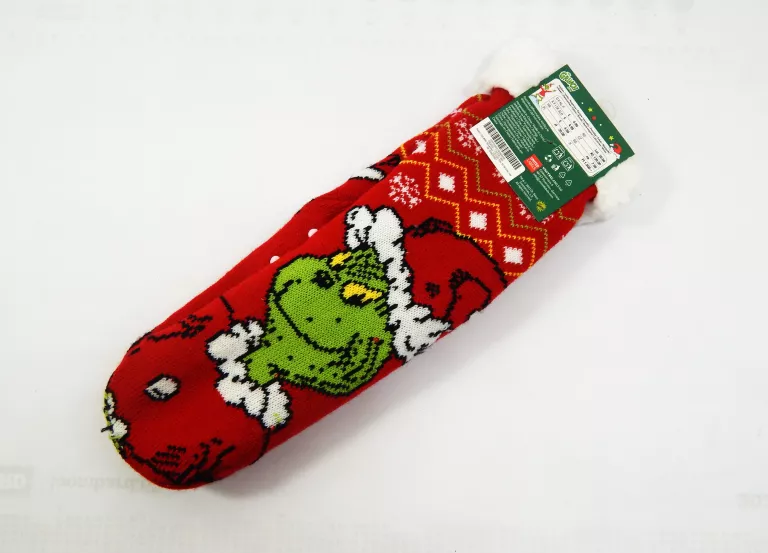 SKARPETY GRINCH CZERWONE R:35/38