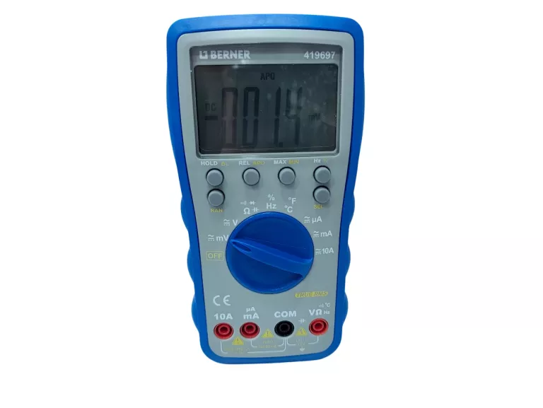 MULTIMETR CYFROWY TRMS 600V BERNER 419697