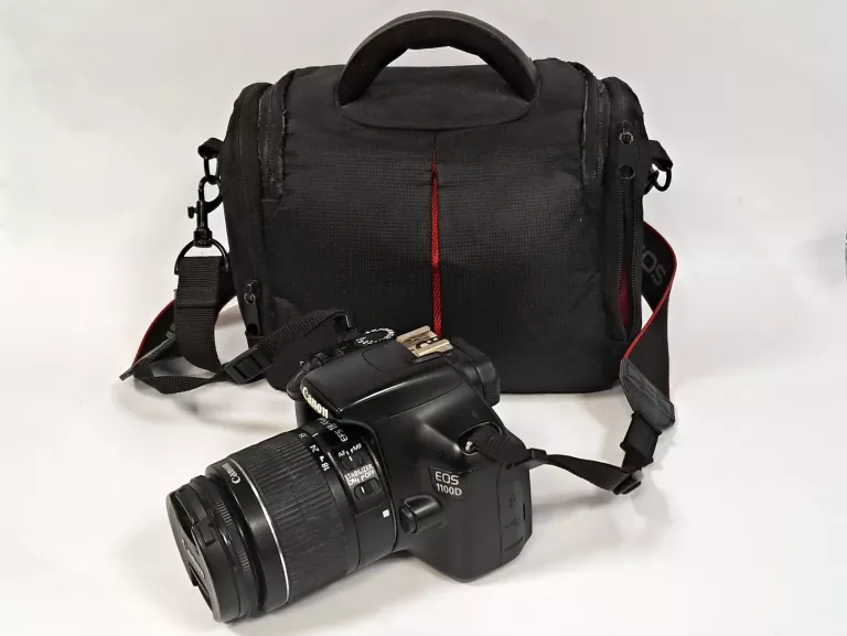 APARAT CANON EOS 1100D + OBIEKTYW 18-55