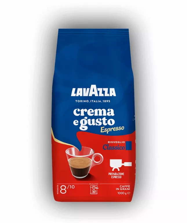 KAWA ZIARNISTA MIESZANA LAVAZZA CREMA E GUSTO CLASSICO 1000 G