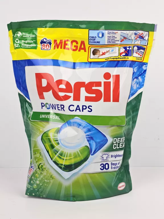 KAPSUŁKI DO PRANIA PERSIL POWER CAPS UNIVERSAL 60SZT