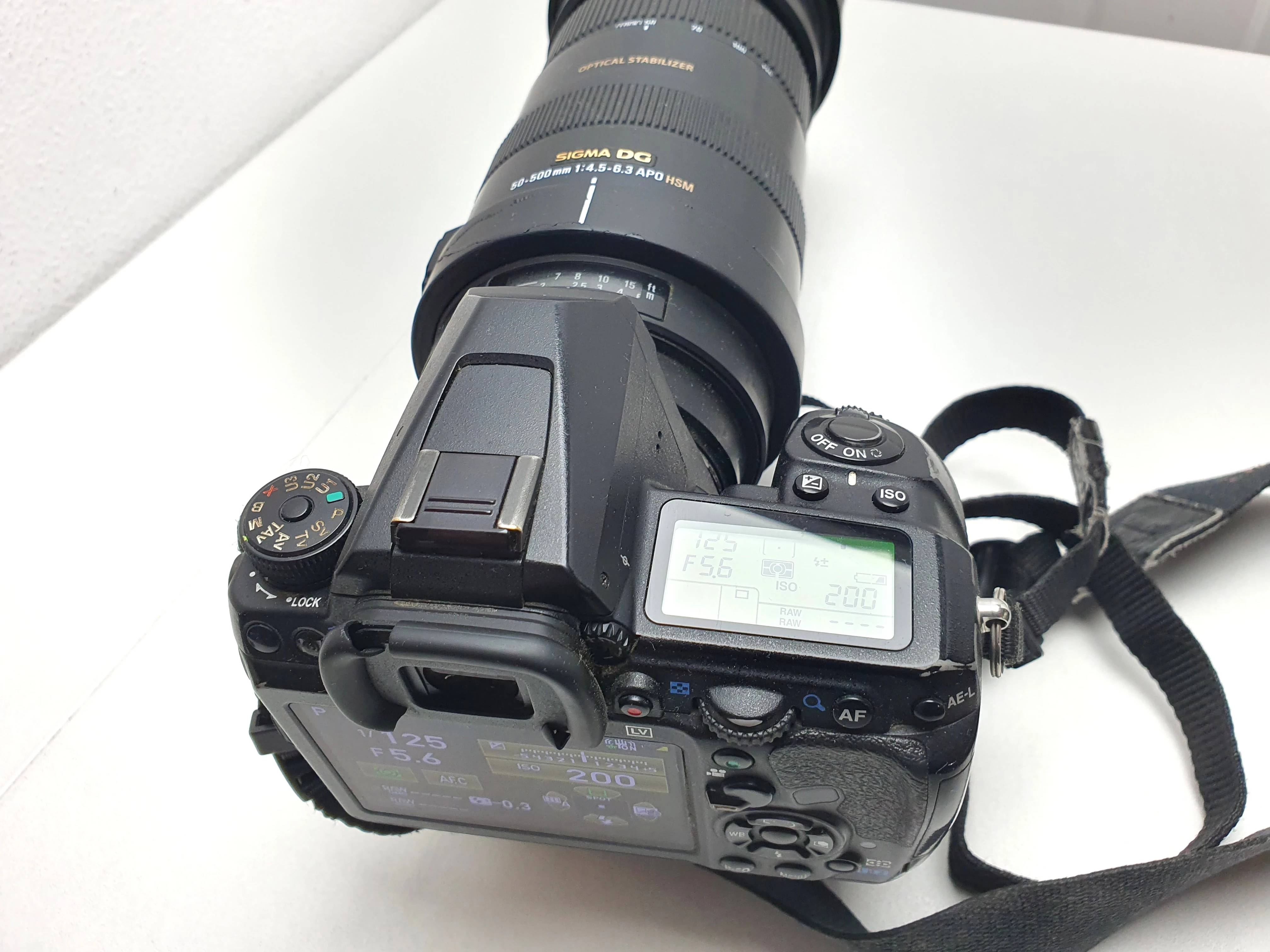 lustrzanka-pentax-k-3-ii-z-obiektywem-sigma-50-500-45-63-apo-hsm-model-zalaczonego-obiektywu-18-55