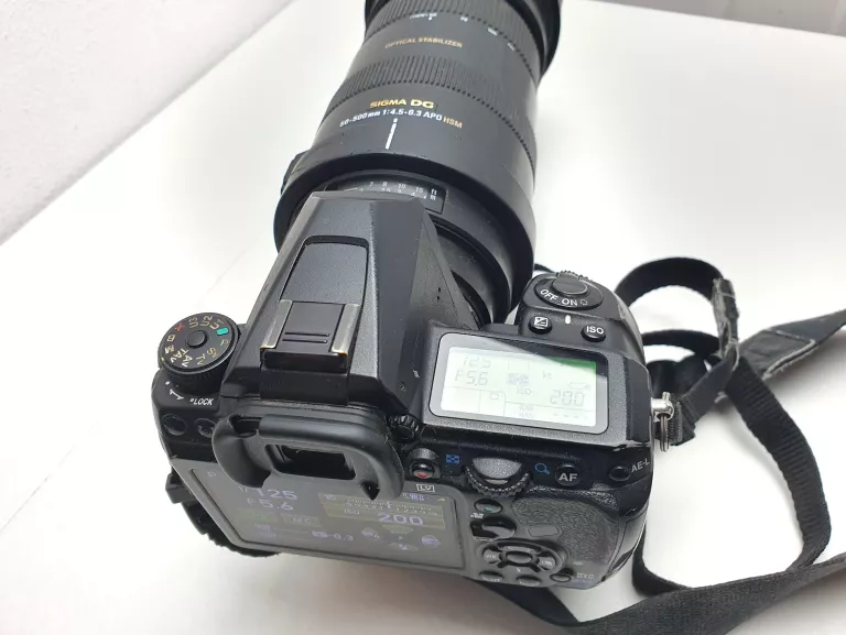 lustrzanka-pentax-k-3-ii-z-obiektywem-sigma-50-500-45-63-apo-hsm-model-zalaczonego-obiektywu-18-55