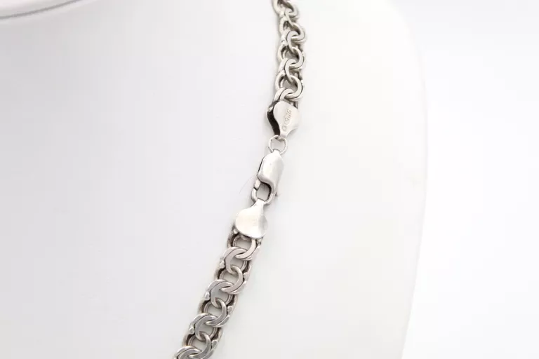 SREBRNY ŁAŃCUSZEK 928 DŁ 50CM